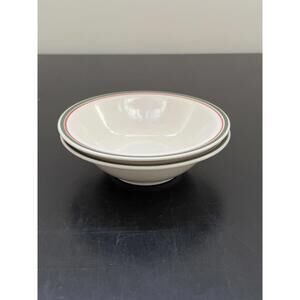 Rim Cereal Bowl Holiday Charm by‎ Anchor Hocking 7"
